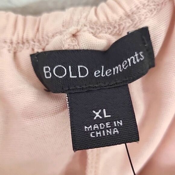 BOLD elements Pink Lace Blouse, Off the Shoulder, Size XL, NWT - Picture 7 of 9